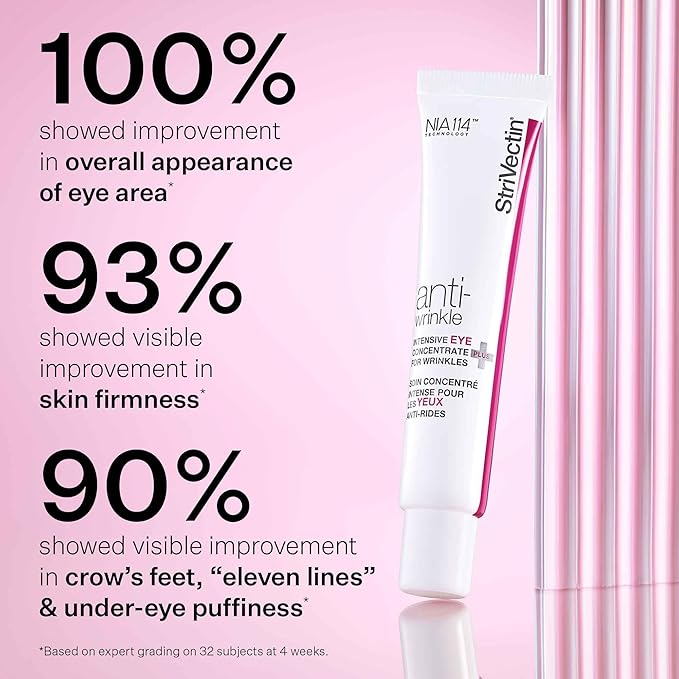 StriVectin Anti Wrinkle Trio Kit for Face and Eyes, 3 piece kit with SD Plus Moisturizer, Peptide Plump Line Face Serum, and Intensive Eye Concentrate Wrinkle Cream