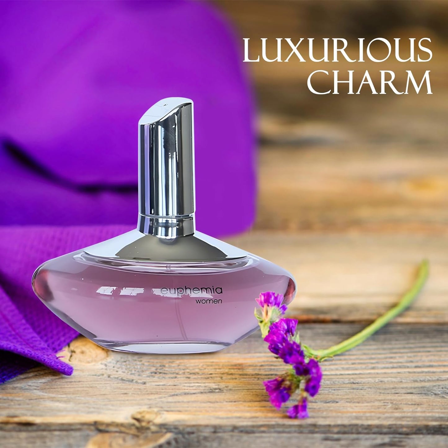 Women's Perfume Combo Set Milano Women&Euphemia Floral Fruity Fragrance Eau De Parfum Elegant 100ml Bottle Natural Spray Each for Daily Used