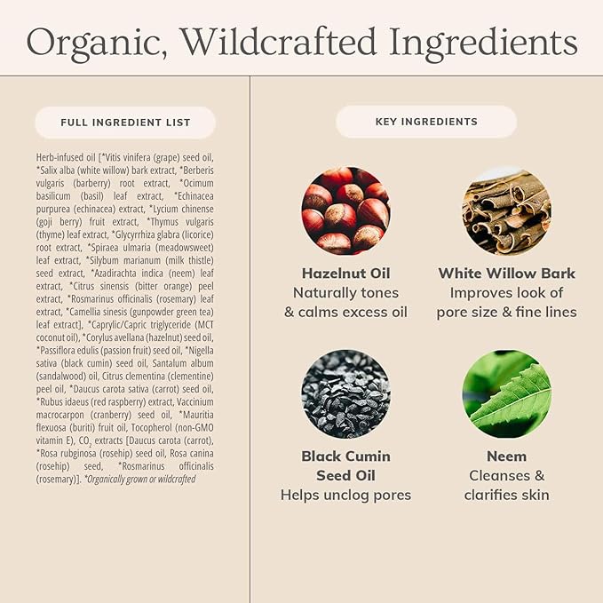 Annmarie Herbal Facial Oil for Oily Skin