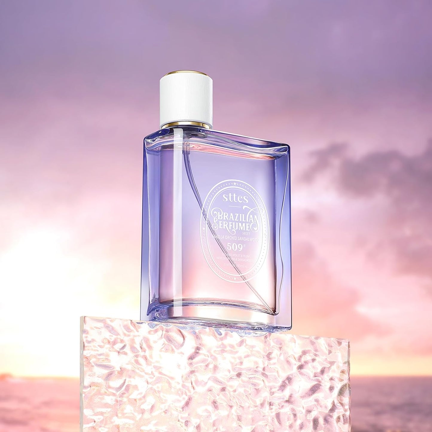 Sttes Perfume 509# (Vanilla Orchid Sandalwood) - Eau de Perfume 100ml (3.4fl oz) Woody Food Tune (Vanilla + Orchid + Sandalwood)