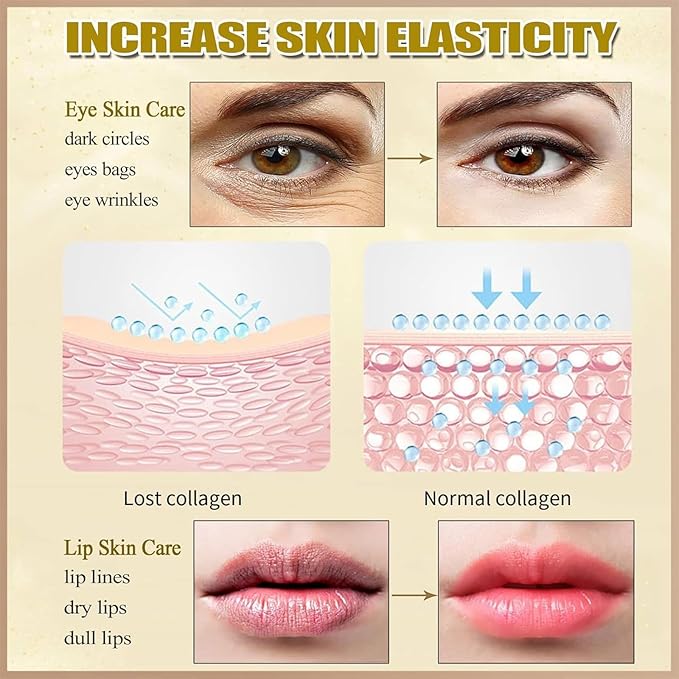 30 Pairs Lip Mask Under Eye Masks Patches, Crystal Collagen Hydrating Moisturizing Smoothing Lips Gel Pads for Puffy Eyes Bags,Dark Circles,Puffiness,Fine Lines,Wrinkles,Anti-Aging Avocado