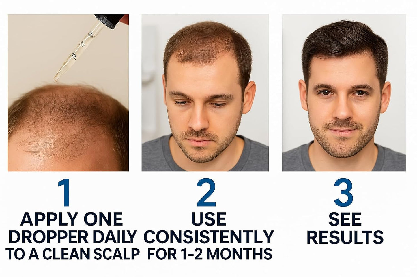 Vantanex RU-58841 8% Extra Strength Topical Hair Regrowth Solution