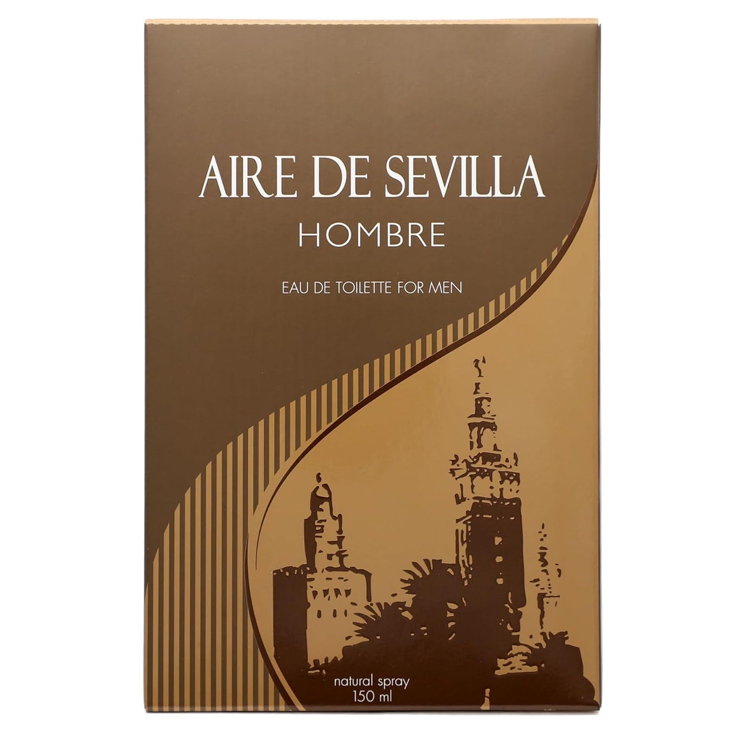Instituto Español Aire de Sevilla Eau de Toilette for Men – Fresh Masculine Fragrance, 150 ml / 5.1 fl oz Spray Bottle, Made in Spain