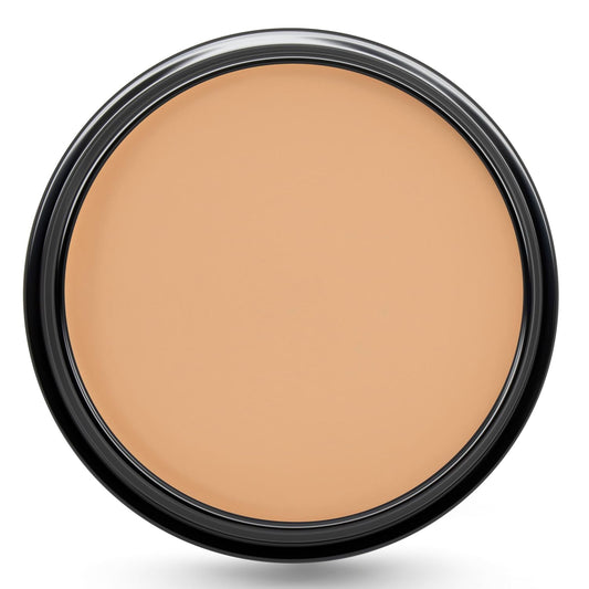 Graftobian HD Glamour Crème Foundation 1/2oz, Weightless Full Coverage Makeup, 65 Inclusive Shades, For All Skin Types, Natural or Full-Glam Looks, For Professionals and Beginners (Spiced Latte)