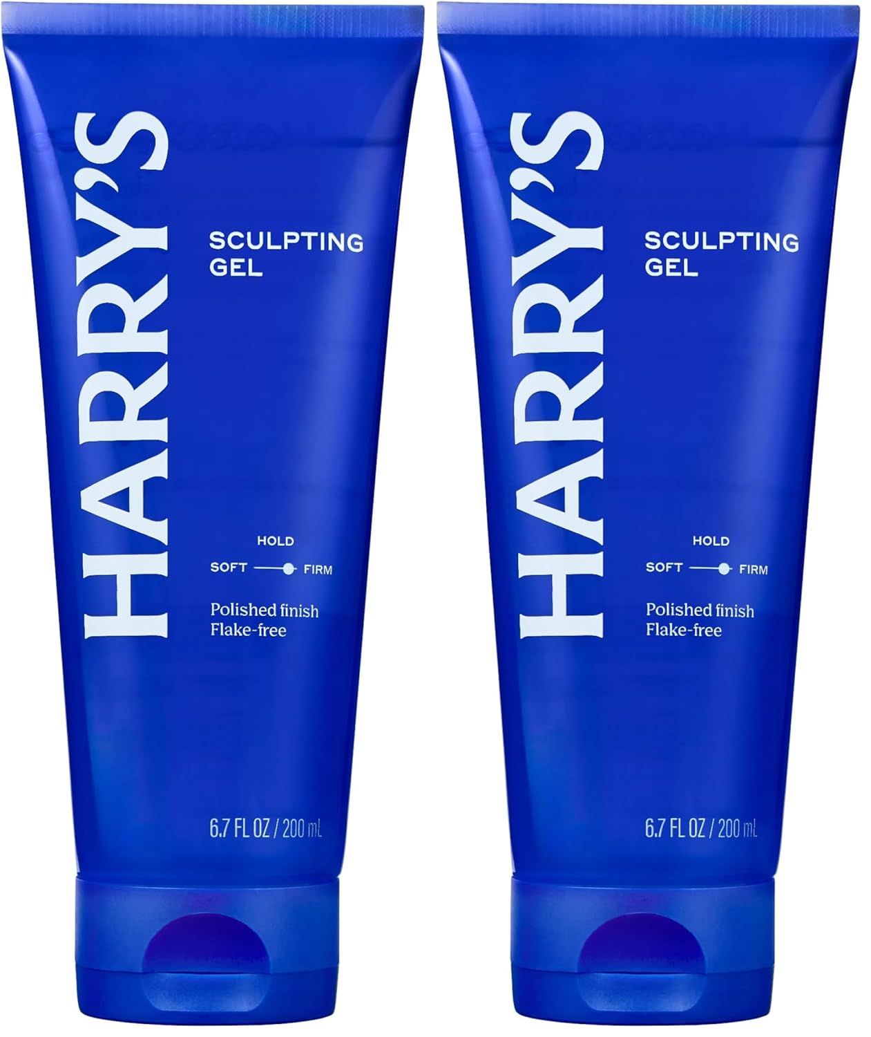 Harry's Sculpting Hair Gel for Men with Firm Hold and Polished Finish - 6.7 fl oz - Alcohol-Free Formula (Pack of 2)