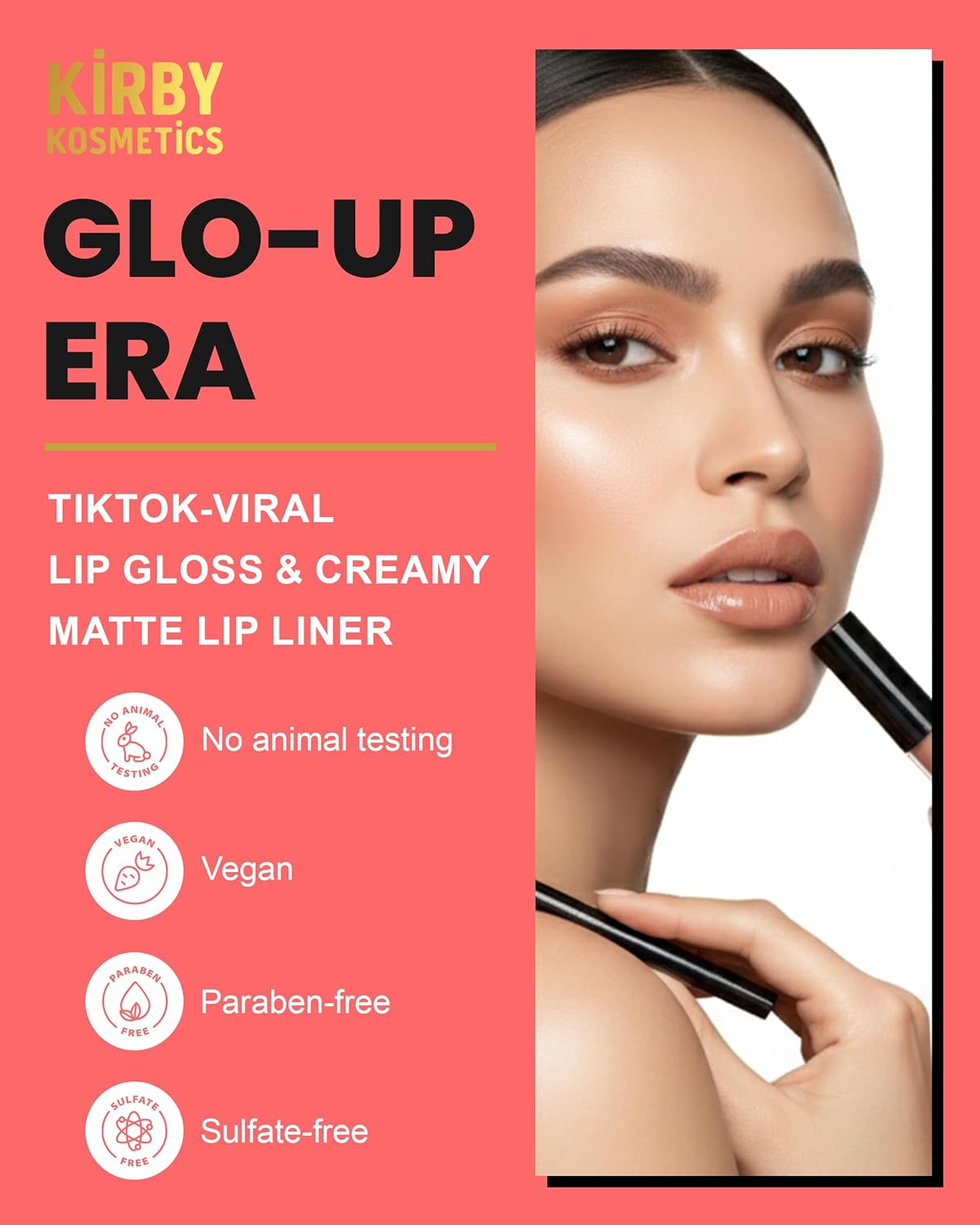 Lip Kit Duo – Making Moves - TikTok-Viral Precision Liner & Glossy Liquid Lipstick, Clean 2-Step Set with Hydrating Long-Wear Color – Bold Inclusive Beauty for Everyday Konfidence