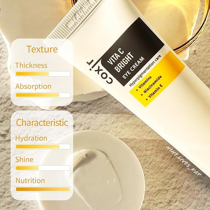 coxir ULTRA HYALURONIC CLEANSING OIL 150ml VITA C EYE CREAM 30ml