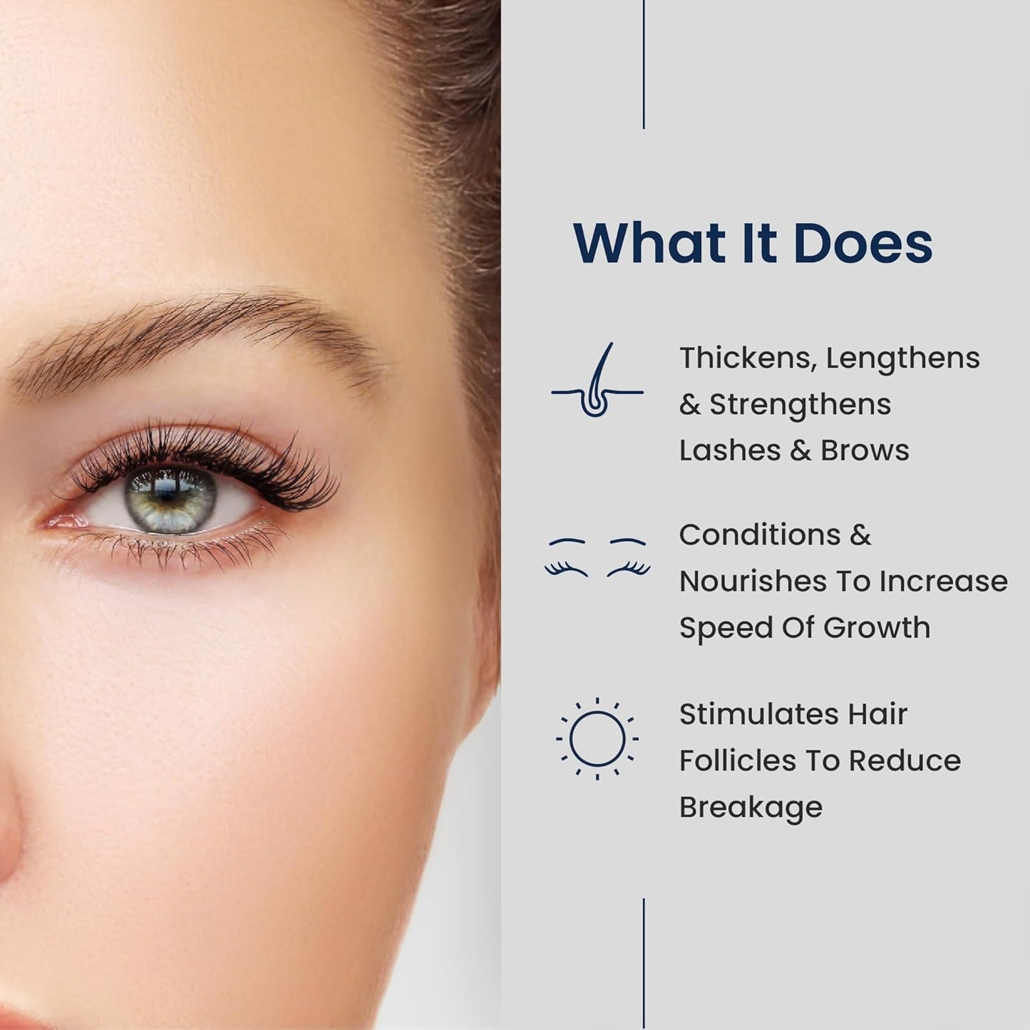 Agelyss Lash & Brow Enhancer - Longer, Stronger & Thicker Lash and Brows - 3 Bottles