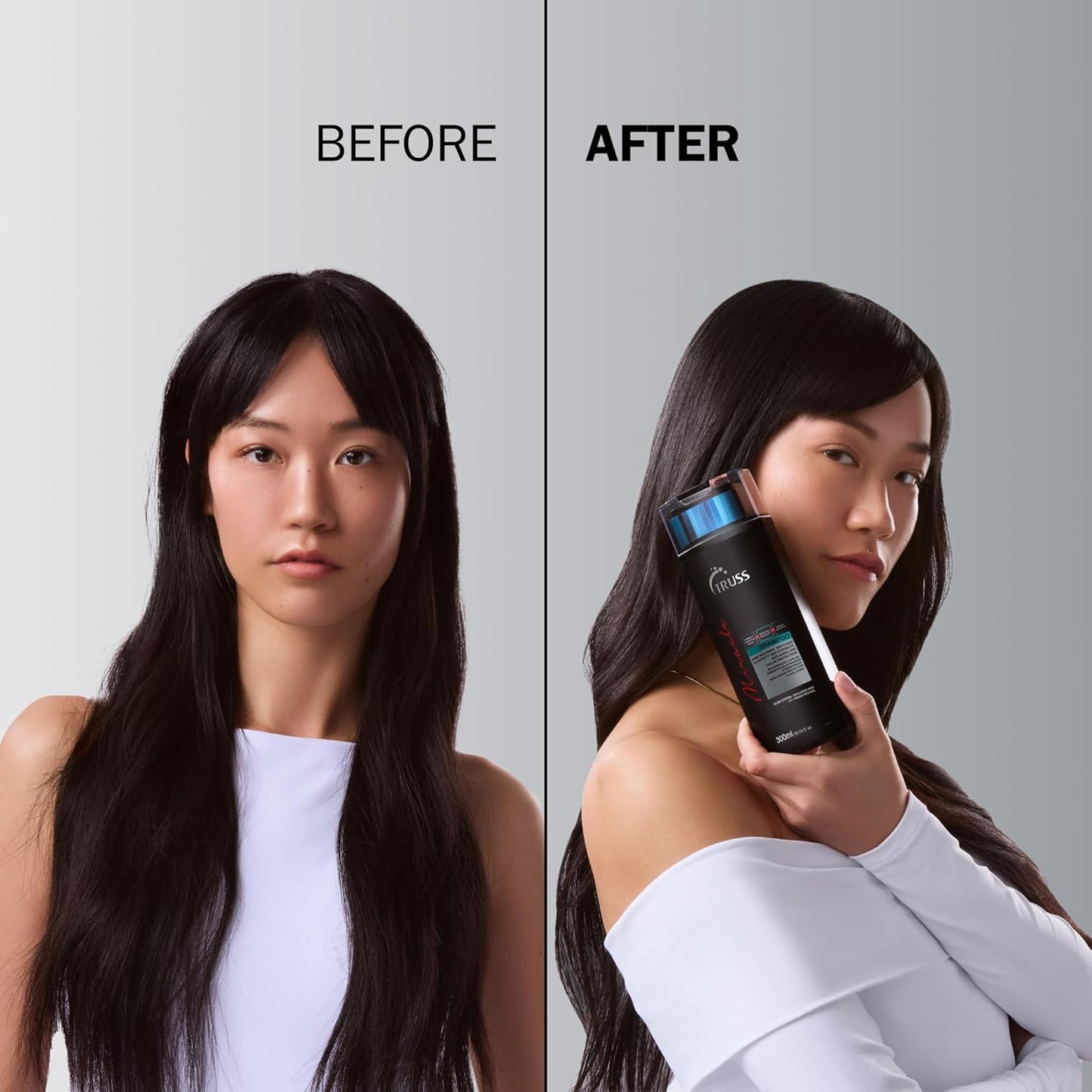 TRUSS Miracle Hair Shampoo - Anti-Aging & Color Protection Hair Shampoo for Women & Men - Formulated with Keratin & Vitamin E to Help Restore Elasticity & Shine (10.14 oz)