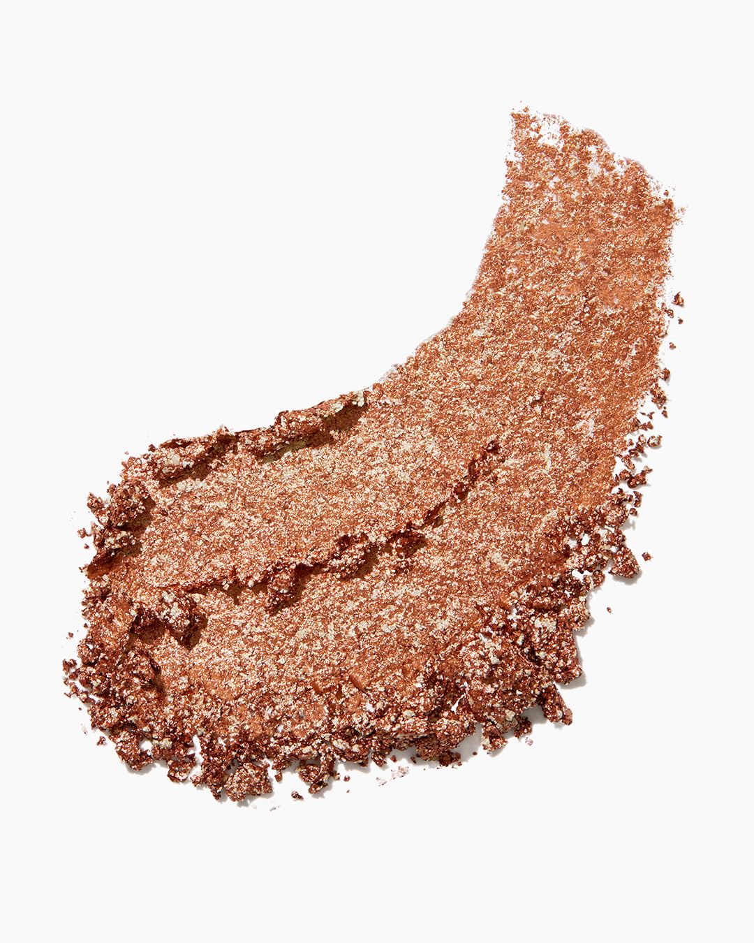 MAKE Beauty Multi-Chromatic Eye Shadow. Metal Reflecting Luminous Foil Finish Creamy, Buildable, Dimensional Long-wear, Crease-proof Powder Eyeshadow, Multichrome Shade - Alloy, Warm Copper