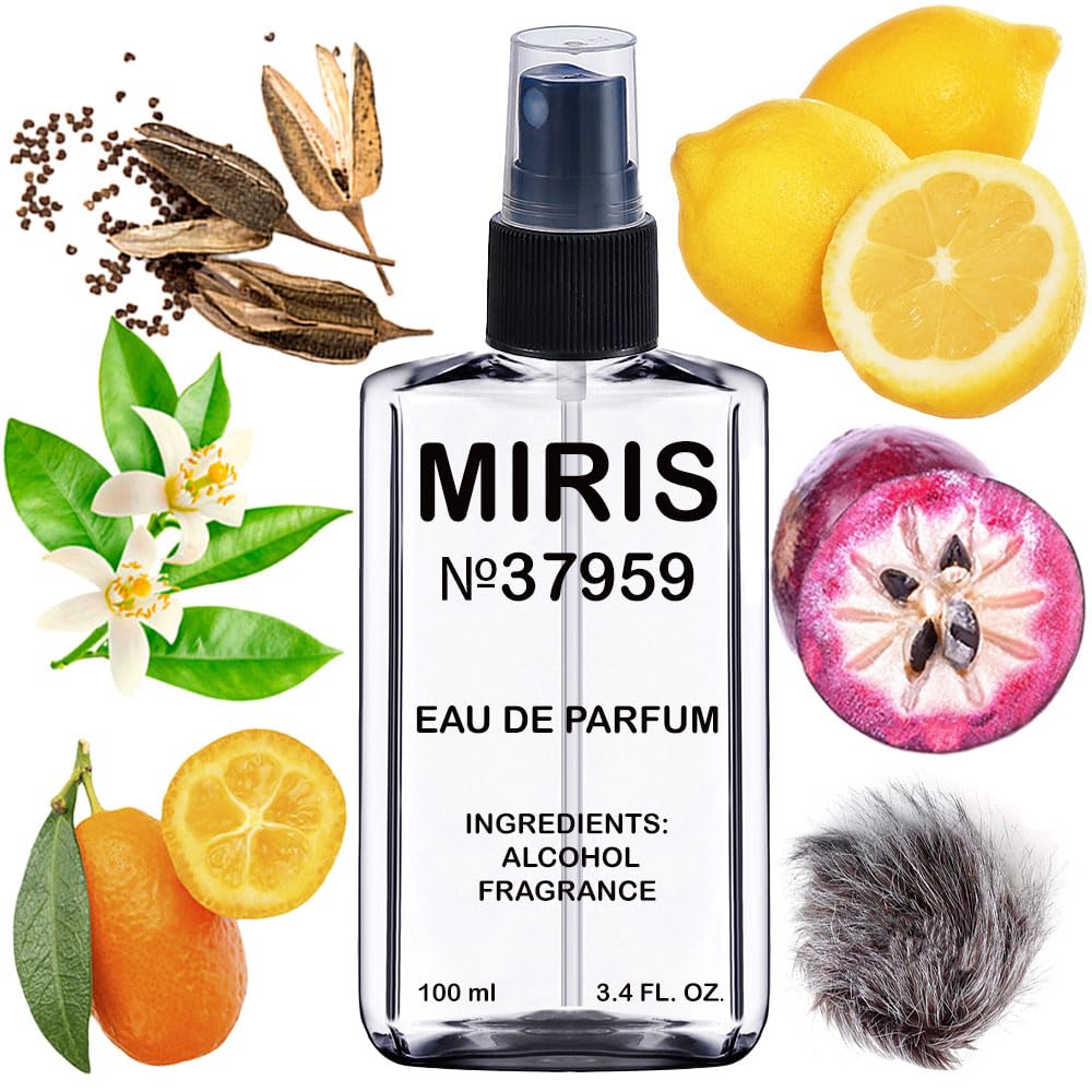 MIRIS No. 37959, Inspired by Versus, Long-Lasting Eau de Parfum for Women, Spray 3.4 Fl Oz / 100 ml