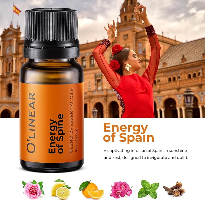 Scent of Adventure Essential Oils Set 6 Aromatherapy Diffuser Blends for Home Office Humidifier Car Fresheners Premium Grade Relaxation Scented Oil Diffuser Refill Essentials Pack Christmas Gift Set