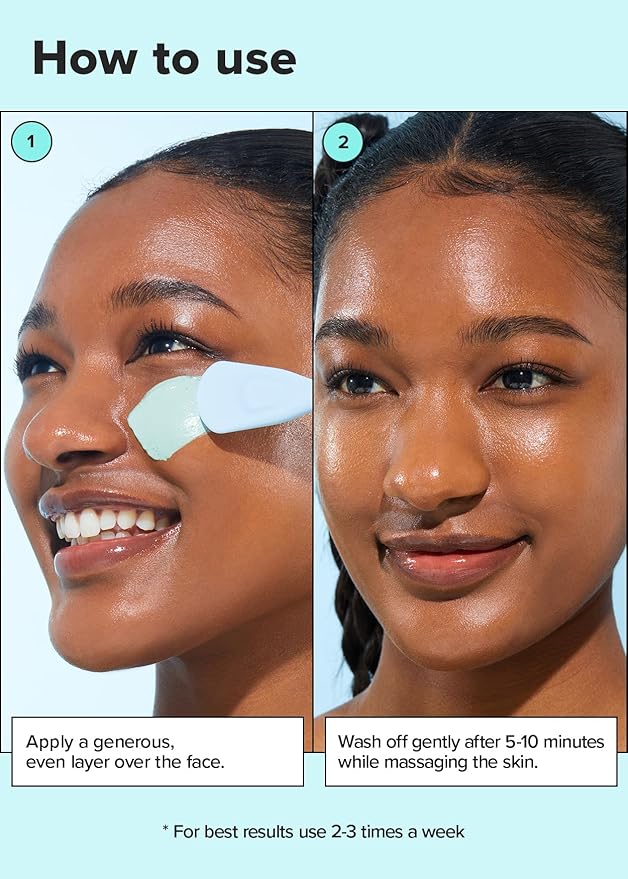 I DEW CARE Wash Off Face Mask - Chill Mo-Mint | Soothing Mask with Peppermint Leaf Extract, Korean Face Mask Skin Care for Face, 3.38 Oz