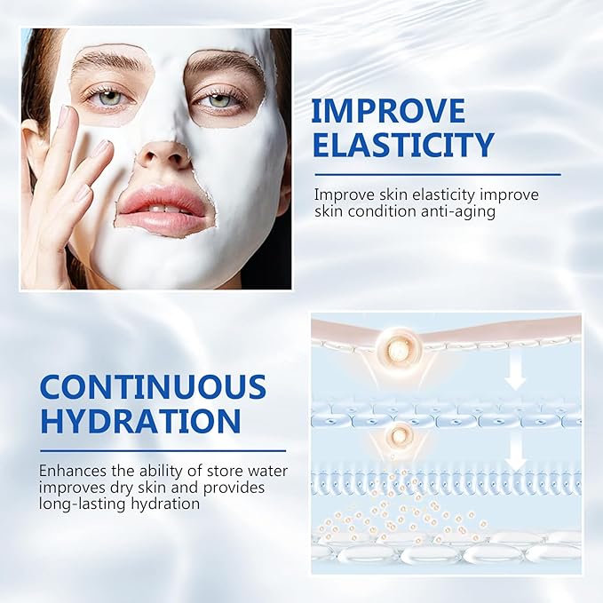 Hyaluronic Acid Powder for Face & Skin | Deep Hydration & Wrinkle Reduction | Pure Hydrating Powder for DIY Face Masks, Serums & Lotions