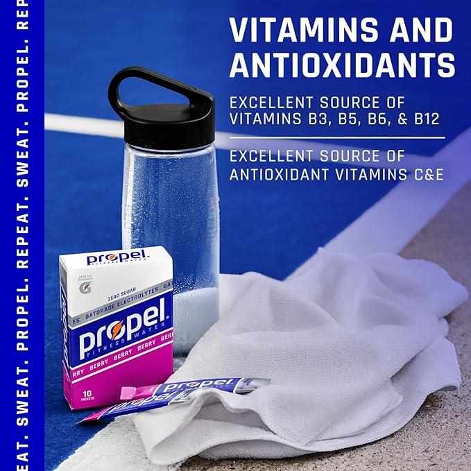 Propel Powder Packets, Kiwi Strawberry Variety Pack (Pack of 30)