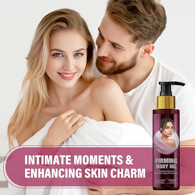 Yakitoko Body Firming Oil, Hydrating and Firming Skin Oil for Arms, Chest, Thighs and Tums, Gentle Formula, Quick Absorption, Suitable for Full Body Use