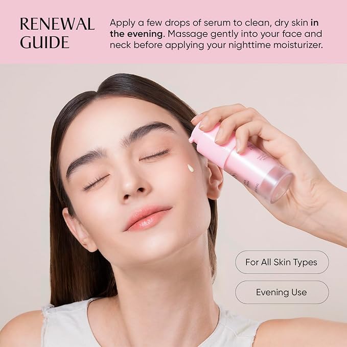 LYS by Misa Korean Retinol Serum for Face - Retinol, Bakuchiol & Tocopherol Formula - Enhances Firmness & Texture - Retinol for face & All Skin Types, Sensitive - Made in Korea