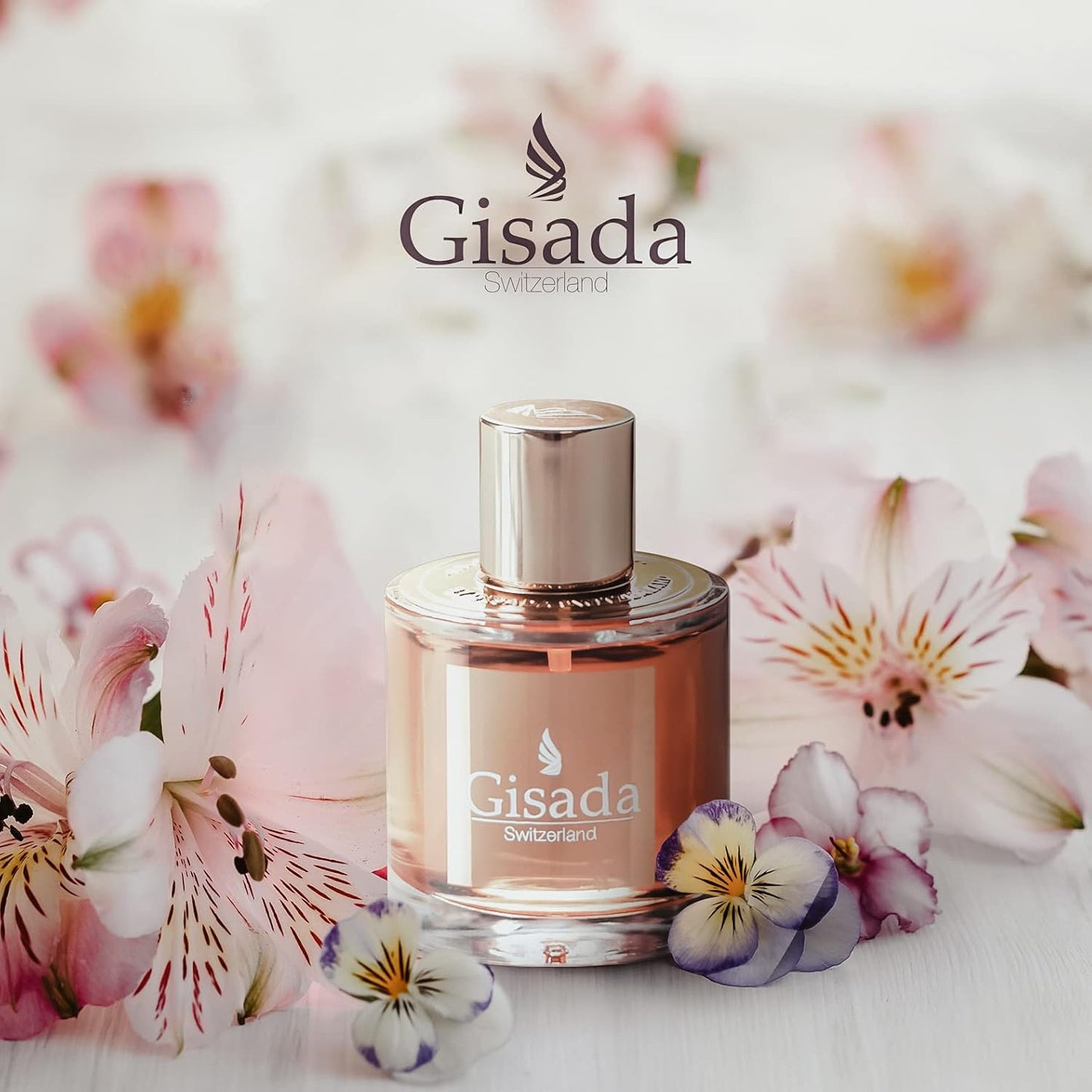 Gisada Ambassador Women Perfume - Perfumes for Women with Fruity, Floral, Warm Fragrance - Daily Wear Women's Cologne and eau de parfum for Long-Lasting Scent - Made in Switzerland - 1.7 fl. oz.
