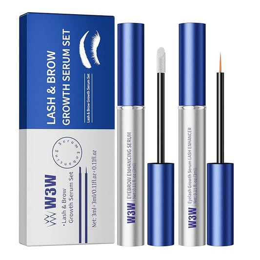 Eyebrow Eyelash Growth Serum,Natural Eyebrow Serum for Longer, Fuller, and Thicker Brows Lash