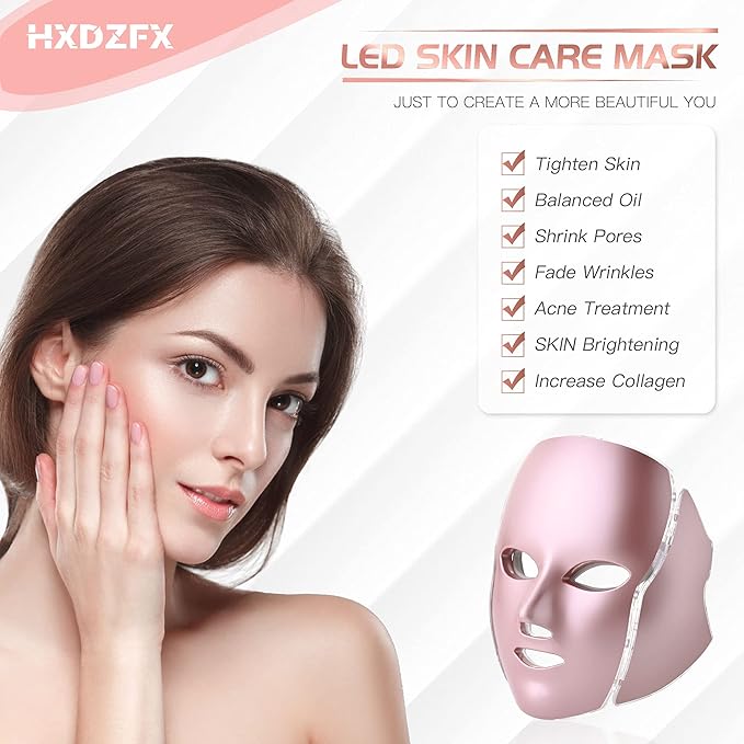 LED FACIAL LIGHT THERAPY MASK(HK207)