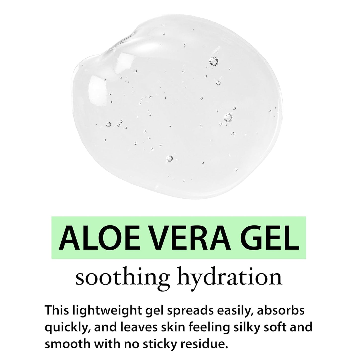 Organic Aloe Vera Gel for Skin, Face, Body, After Sun Care - USDA Certified Organic, 12 fl. oz.