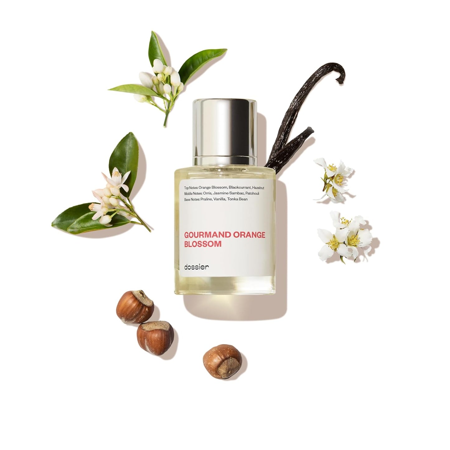 Dossier - Gourmand Orange Blossom 1.7 Fl oz (50ml) - Inspired by L.ancome's La Vie Est Belle - Everyday Use - Women Luxury Scent - Vegan, Paraben-Free