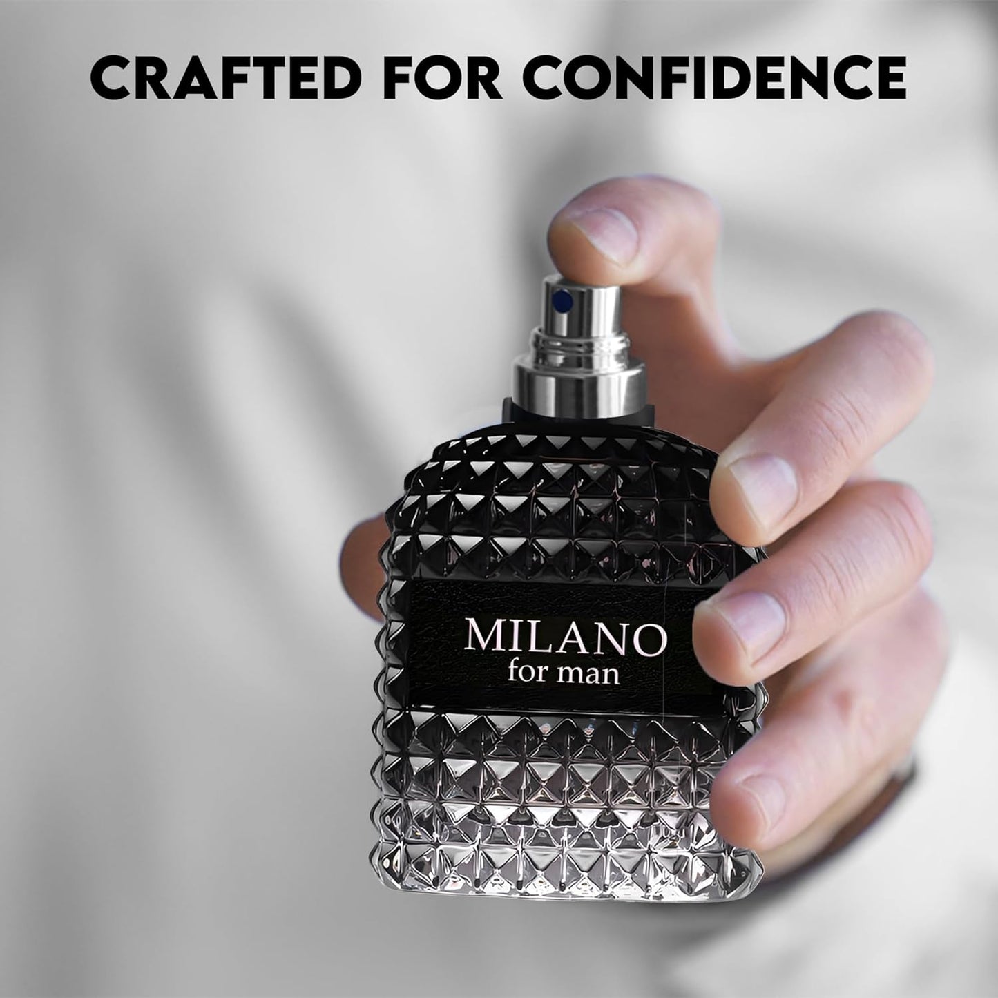 4-Piece Cologne for Men Includes Choco Musk/SE/GK N1/Milano Scent of Woody, Spicy, Citrus & Aromatic eau de parfum Men Gift Set Each 100Ml for Daily Use