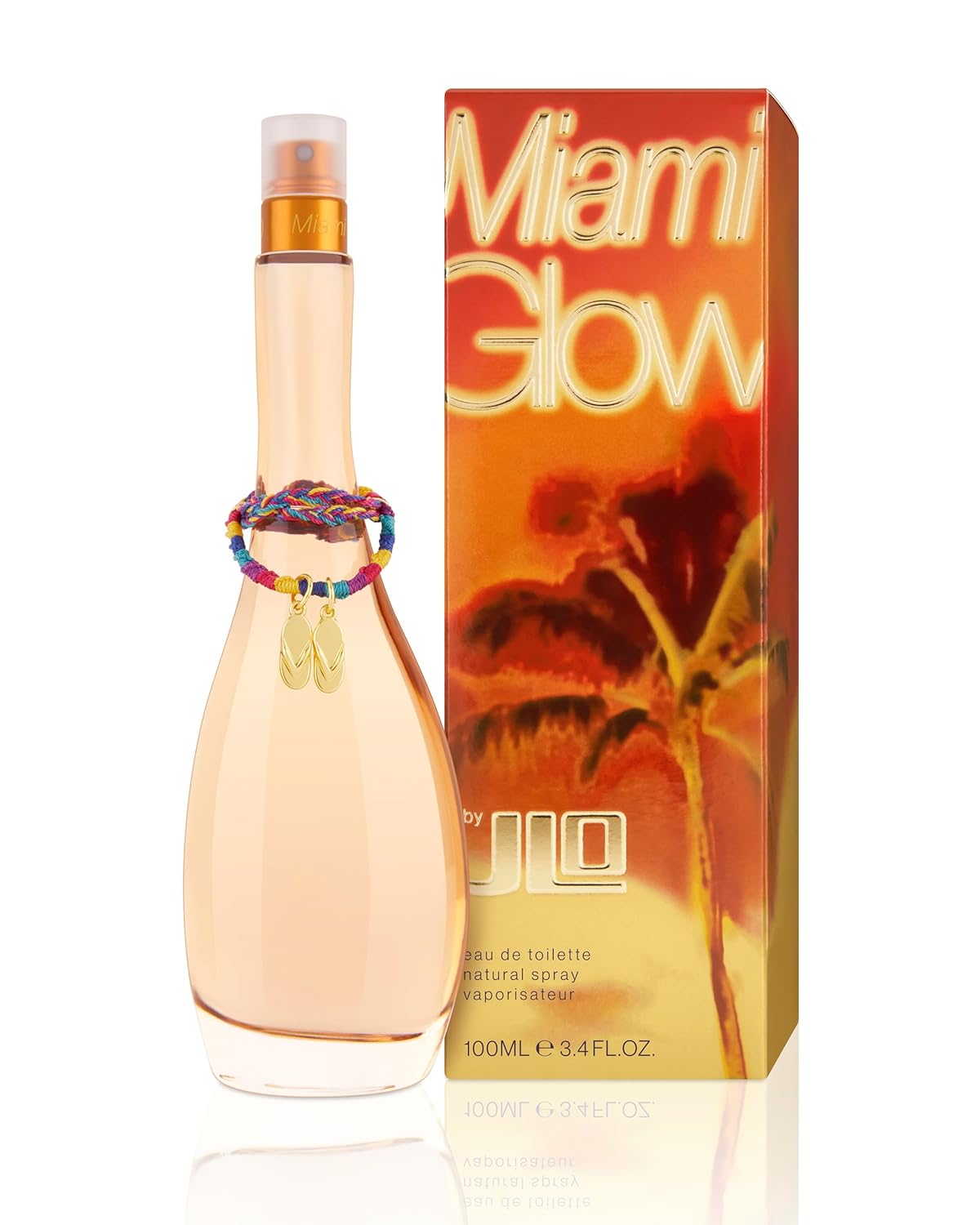 Jennifer Lopez Miami Glow By Jennifer Lopez For Women. Eau De Toilette Spray 3.4 Ounces