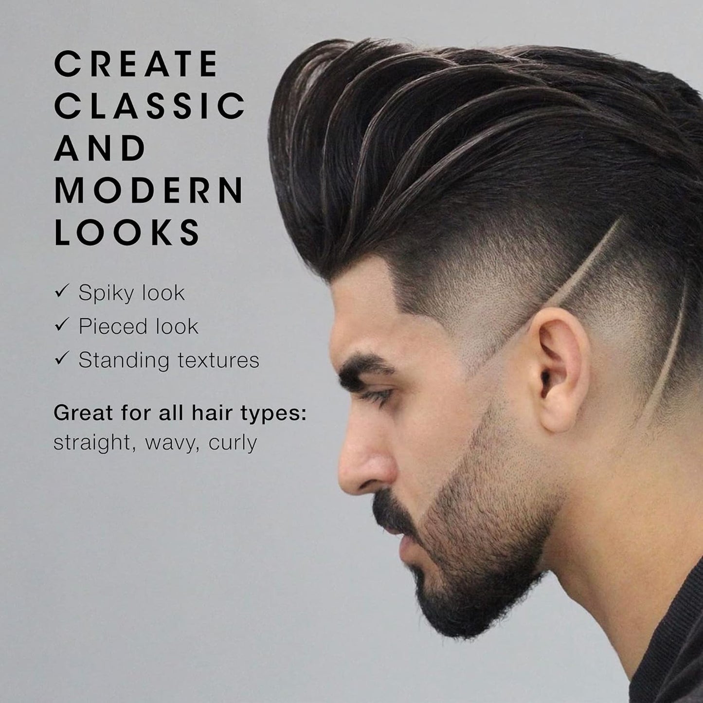 Pacinos Final Touch Hairspray, Anti-Frizz, Firm Hold, Flexible, Fast Drying and Flake Free Aerosol, Add Volume, Texture and Strength to your Hairstyle, Works Against Wind, Moisture and Humidity