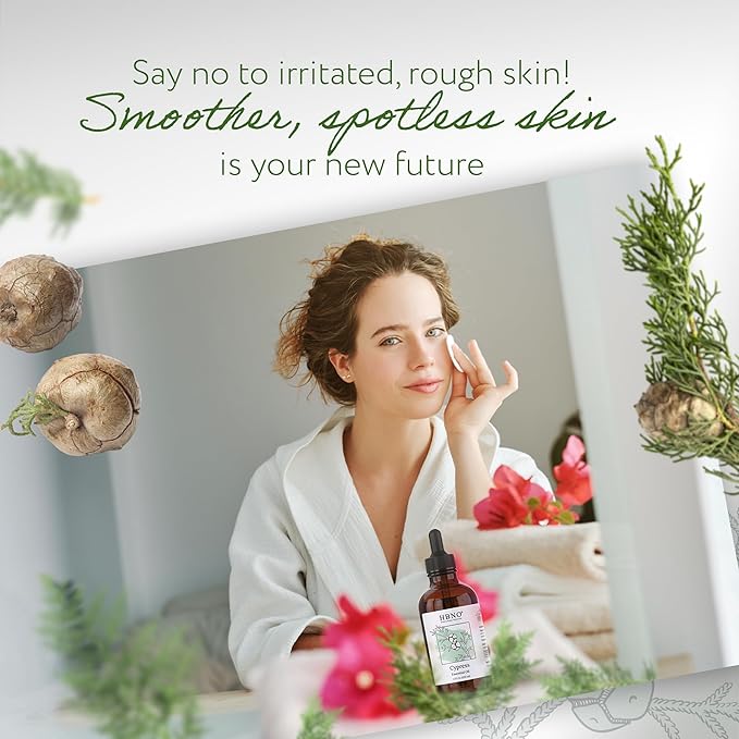 HBNO Cypress Essential Oil - Huge 4 oz (120ml) Value Size - Natural Cypress Oil - Perfect for Cleaning, Aromatherapy, DIY, Soap and Diffuser - Cypress Essential Oils