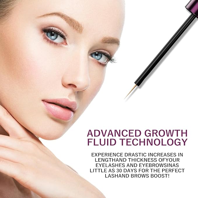 Lash Serum 5ML for Eyelash Growth - Premium Formula for Longer, Fuller, and Thicker Lashes - Unleash the Power of Nature for Mesmerizing Results