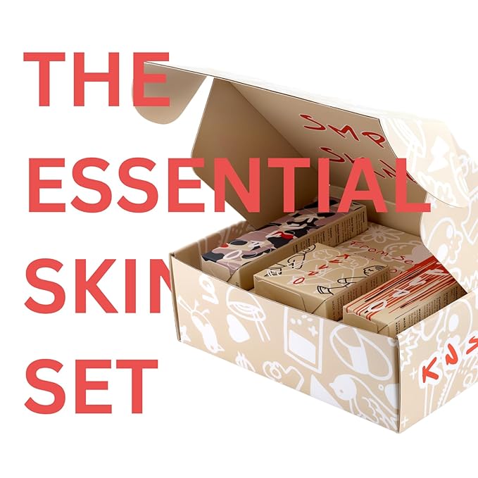The Essential Pack - Korean Skincare Set with Face Wash, Toner for Face and Face Moisturizer - Suitable for All Skin Types - 3 pc