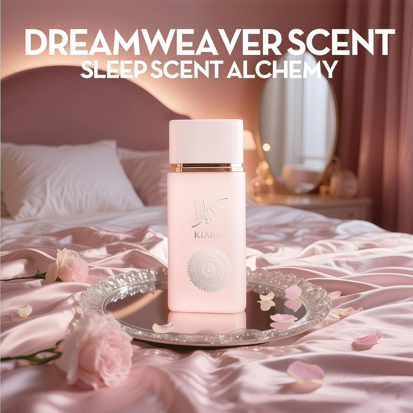 Women's Perfume Set - 2 Pack Eau de Parfum Spray 3.4 Oz Each | Floral Jasmine & Sweet Vanilla with Bergamot & Woody Notes | Long Lasting Original Scent Gift Set for Women (MilaWR&Ka)