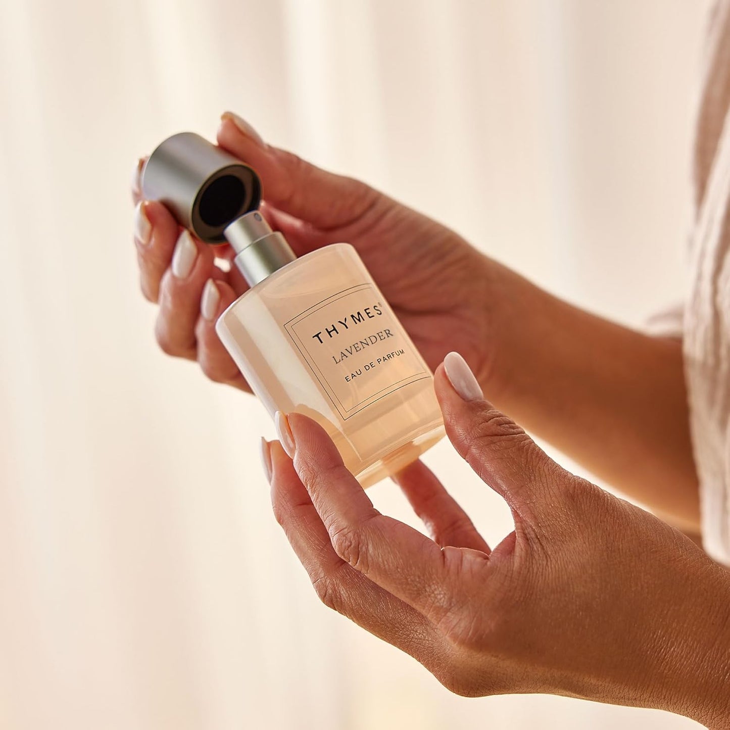 Thymes Eau De Parfum - Scented Perfumes for Women - Women's Fragrances with Notes of Velvety Lavender, Warm Rosewood, Fresh Clary Sage, & Earthy Violet (Lavender, 1.75 fl oz)