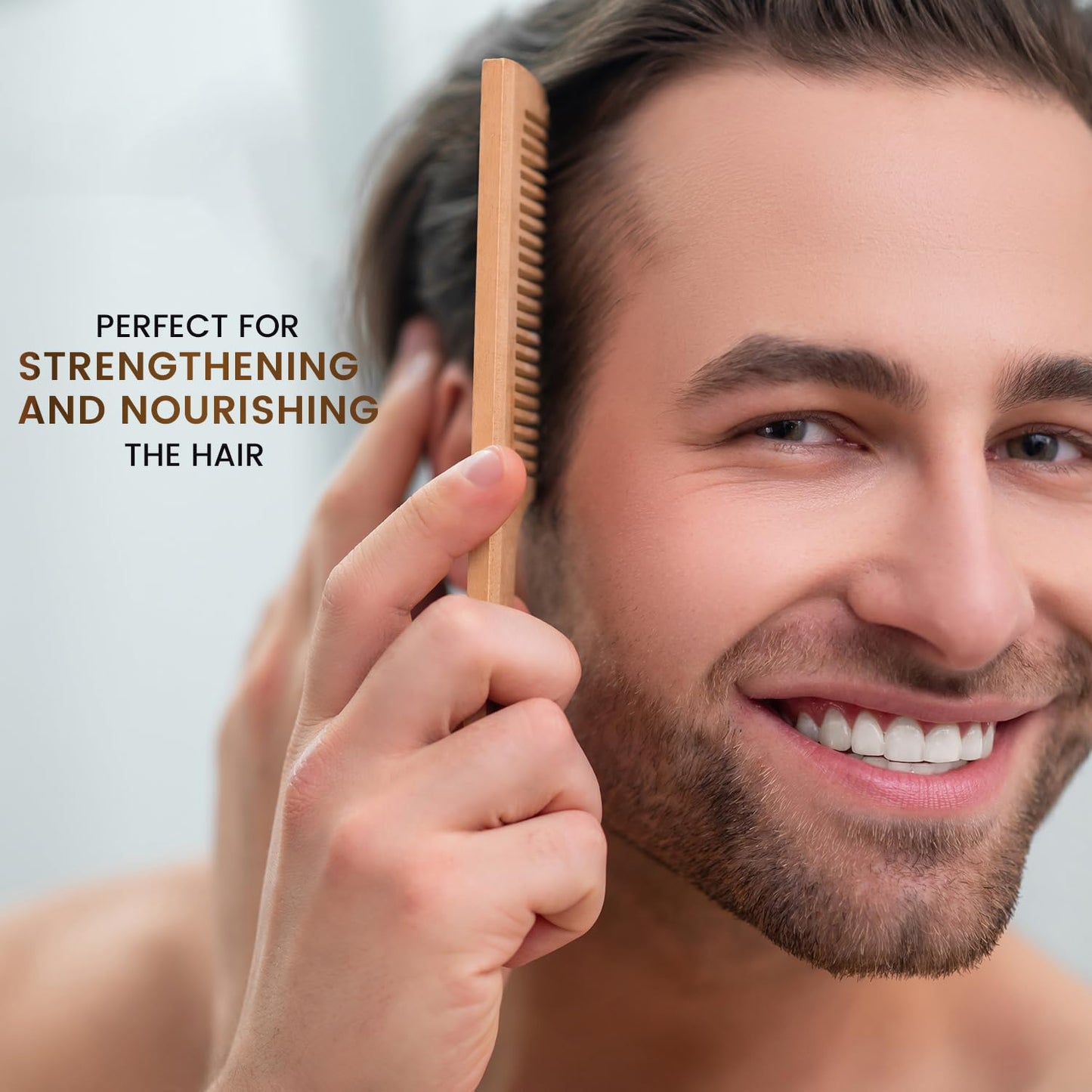 MGA Vegan Hair Conditioner - Organic Formula with Tea Tree for Healthy Hair | Shea Moisture Conditioner with Natural Herbal Scent | Parabens Silicone & Sulfate Free | Unisex | 5.5 Fl Oz