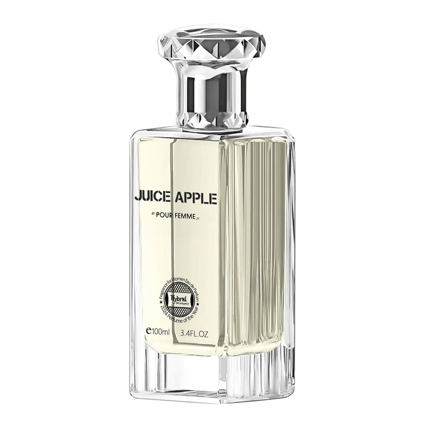 Hybrid & Company Women Juice Apple Pour Femme Eau De Parfum Vaporisateur Natural Spray 3.4 Fl Oz