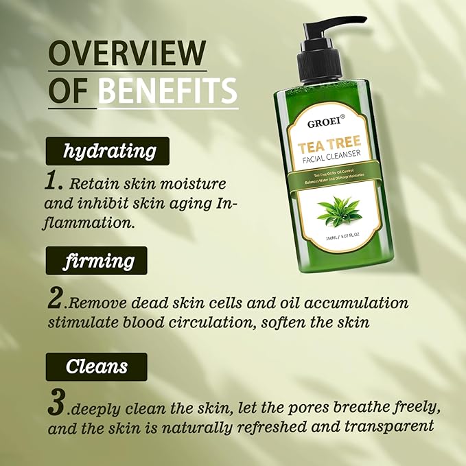 Face Wash, Oil Face Wash Oil for Face Skin Irritation And Prevents Breakouts – Deeply Cleansing, Hydrating for Calm Fresh Skin (1)