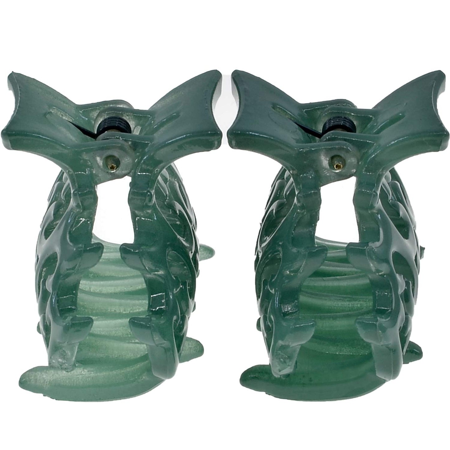 Camila Paris CP2908/2 Set of 2 French Hair Clip for Women, Green Antique Girls Hair Claw Clips Jaw Fashion Durable Styling Hair Accessories for Women, Strong Hold No Slip Grip, Made in France