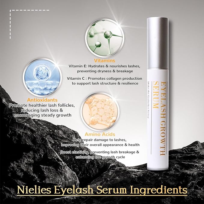 AMAZING LashForce Eyelash Growth Serum (5 ml) Eye Lash Serum For Eyelash And Eye brow Growth Serum - To Grow Lashes Thicker