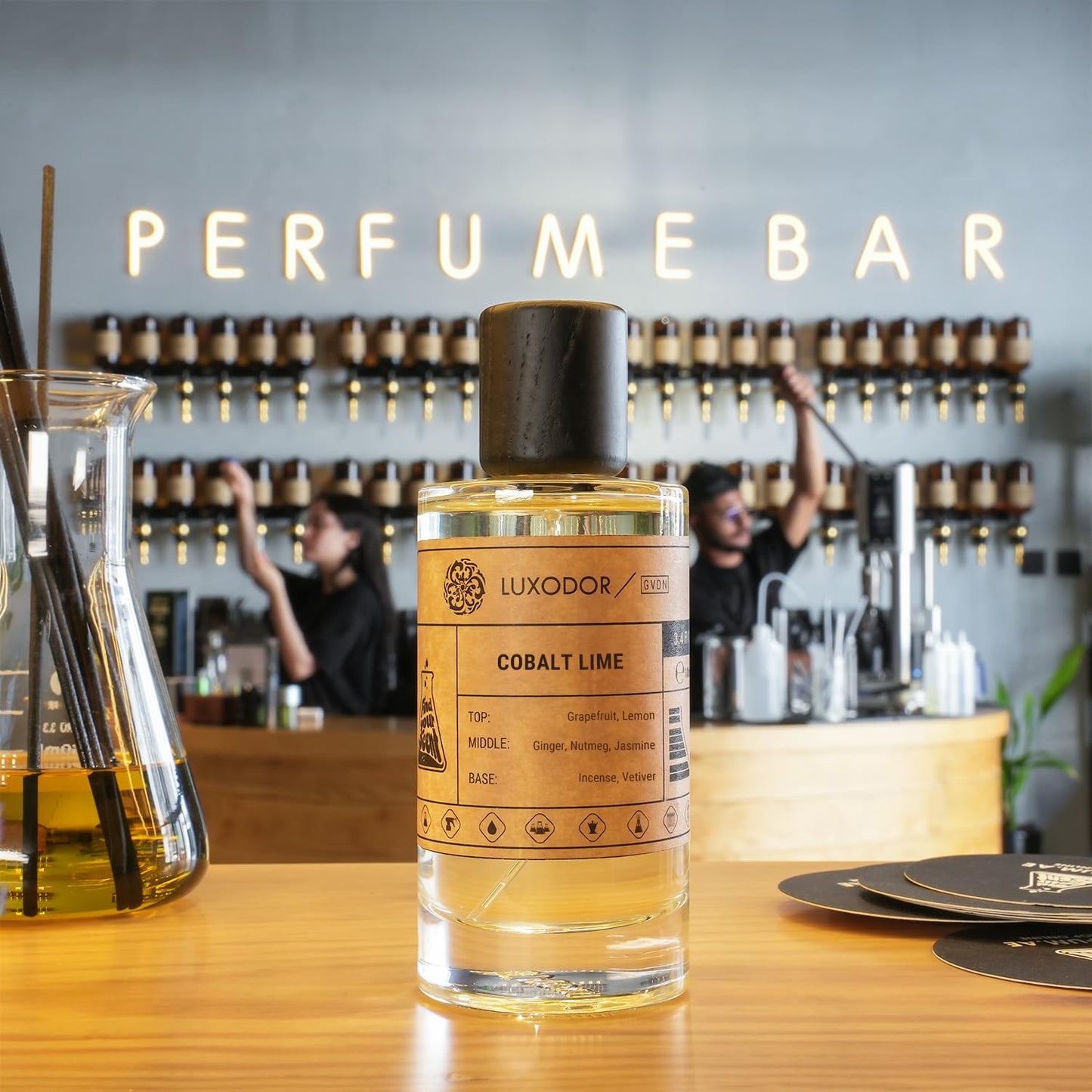 Cobalt Lime - Eau de Parfum - Inspired by CHNL. Bleu - Men Fragrance Long-lasting 3.4 fl. oz (100ml)