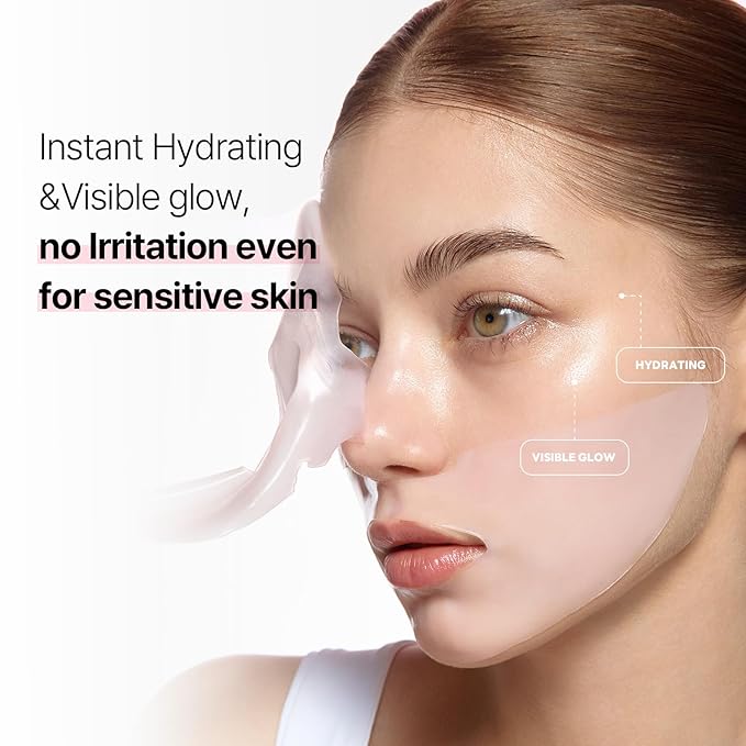 ROUND LAB Camellia Collagen Mask NET wt. 34 g/1.19 Fl Oz 1ea, 30min Hydrogel Mask, Quick Hydration, Firming&Pore Minimizing, For sensitive skin, Micro molecule collagen, Facial Mask