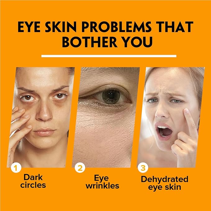 2 PCS Turmeric Retinol Eye Stick,Eye Balm Stick Hydrating for Dark Circle,Wrinkles,Visible Results in 3-4 Weeks,Anti Aging Under Eye,Retinol Eye Cream For Puffiness and Bags Reduces Fine Lines