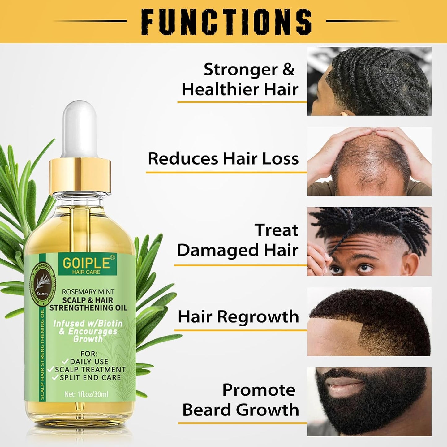 Natural Wave Pomade for Men Strong Hold, Easy Wash 360 Wave Training Hair Cream, Waves Grease for Men Promotes Layered Waves, Moisture, Control and Silky Shine with Rosemary Oil for Hair Growt Set