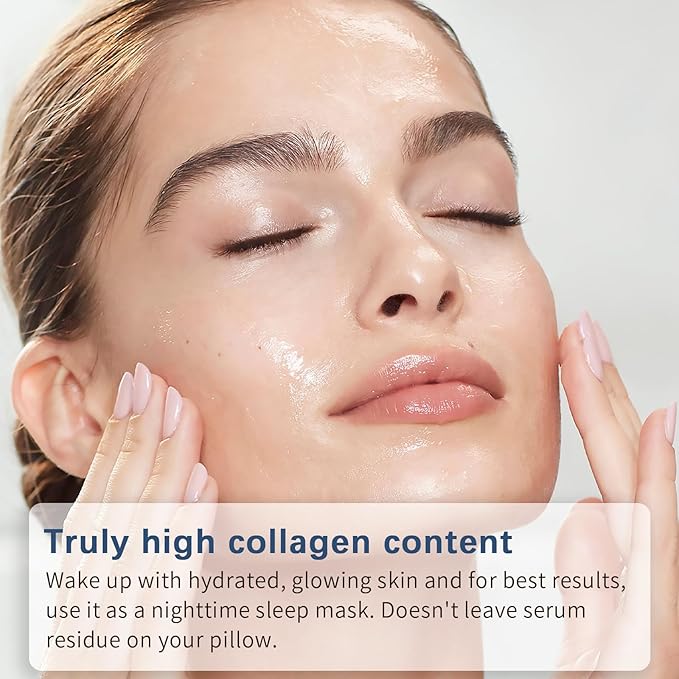 Bio-Collagen Face Masks, Real Deep Collagen Mask, Vitality-Fill Deep Hydrates, Facial Hydrogel Masks | TikTok Trend Items | Korean Skin Care