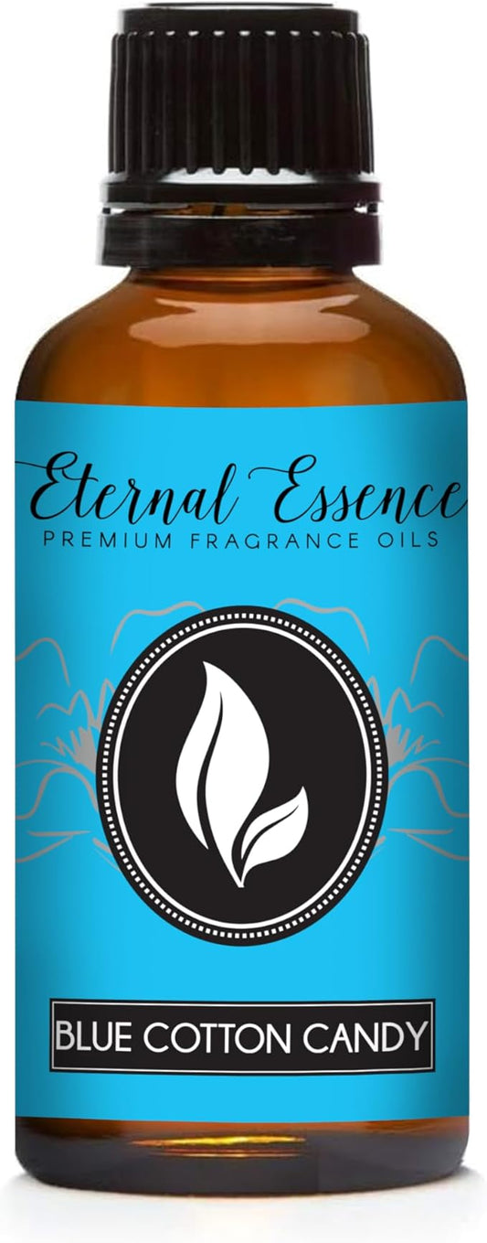 Eternal Essence Oils Blue Cotton Candy 30ml Premium Fragrance Oil - for Candle, Soap Making, Aromatherapy, Diffusers, Home Care, & Humidifiers
