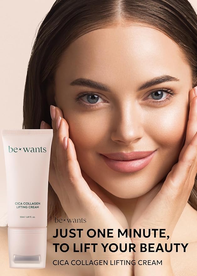 [K-Beauty] Bewants Cica Collagen Lifting Cream(1.7 fl oz) and Phyto Collagen Roll-On Eye Cream