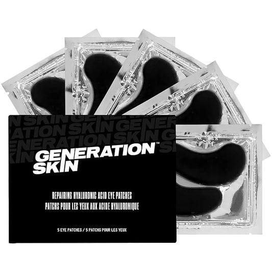 Eye Patches for Dark Circles and Puffiness, Under Eye Mask with Hyaluronic Acid, Vegan and Cruelty-Free Under Eye Patches, Hyaluronic Acid Eye Masks, 5-Pack