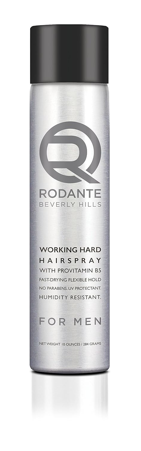 Hair Spray Medium Hold Hairspray for Fine Hair | Premium Workable Hair Spray Humidity Resistant Fast Drying Pro-Vitamin B5 & Low Alcohol 10 oz