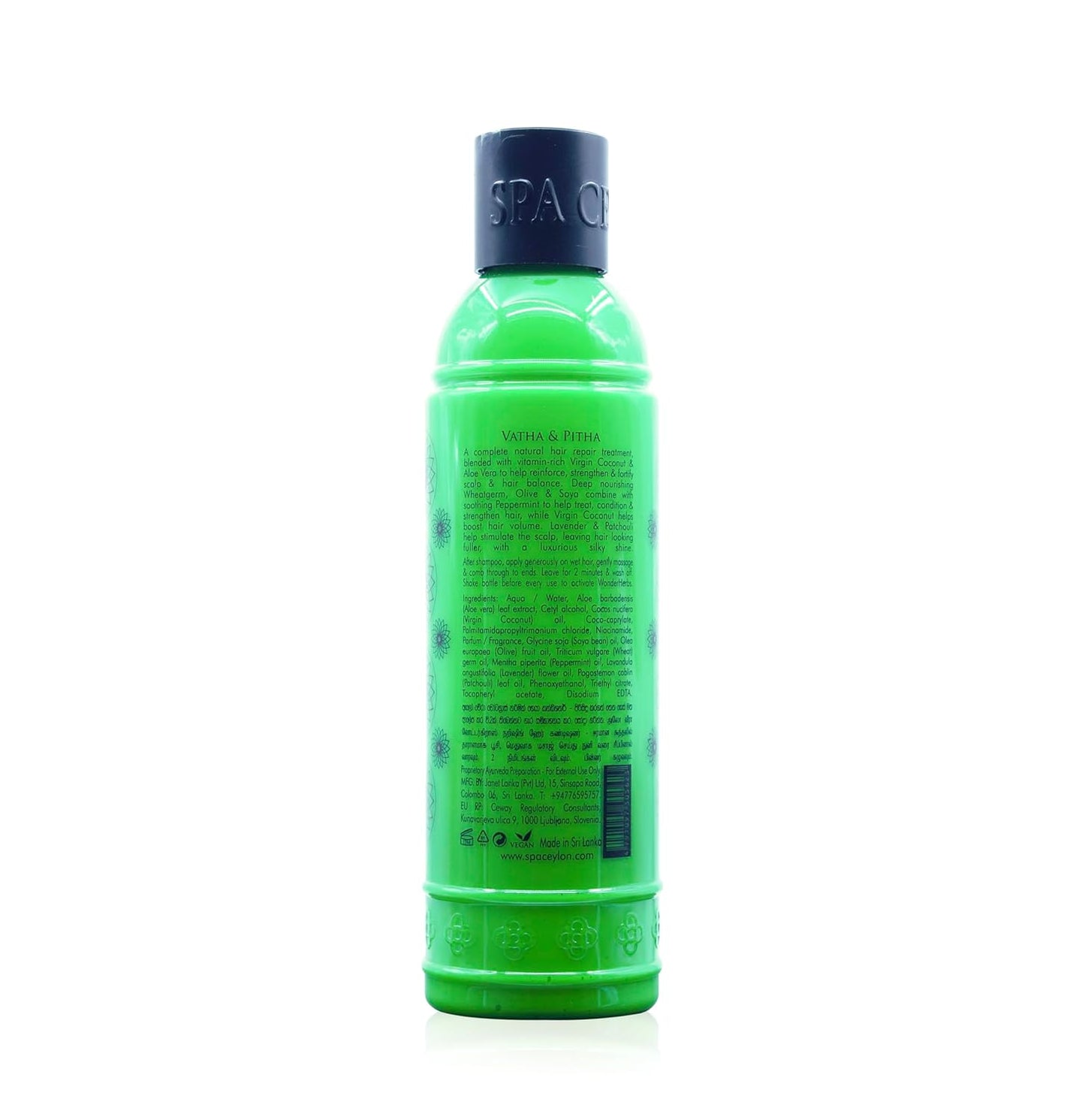 SPA CEYLON Aloe Vera Watergrass Nourishing Hair Conditioner | Nourishes Strengthens and Boosts Volume for Thin Weak and Fragile Hair