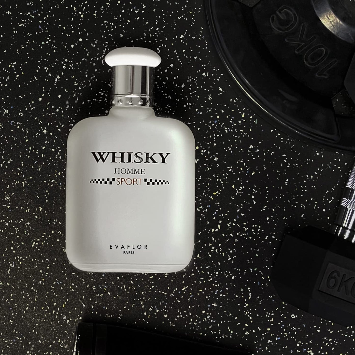 EVAFLORPARIS WHISKY SPORT Eau de Toilette for Men – Fresh and Energizing Scent with Mandarin, Ginger and Amber – For the Dynamic and Competitive Man – Made in France 3.4 Fl Oz